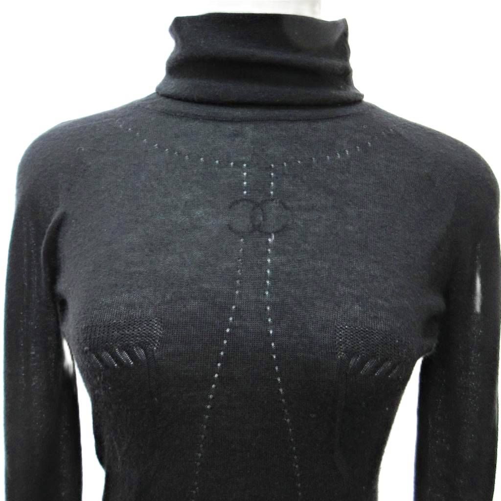 シャネル CHANEL 03A P21872 カシミア ニット カットソー セーター