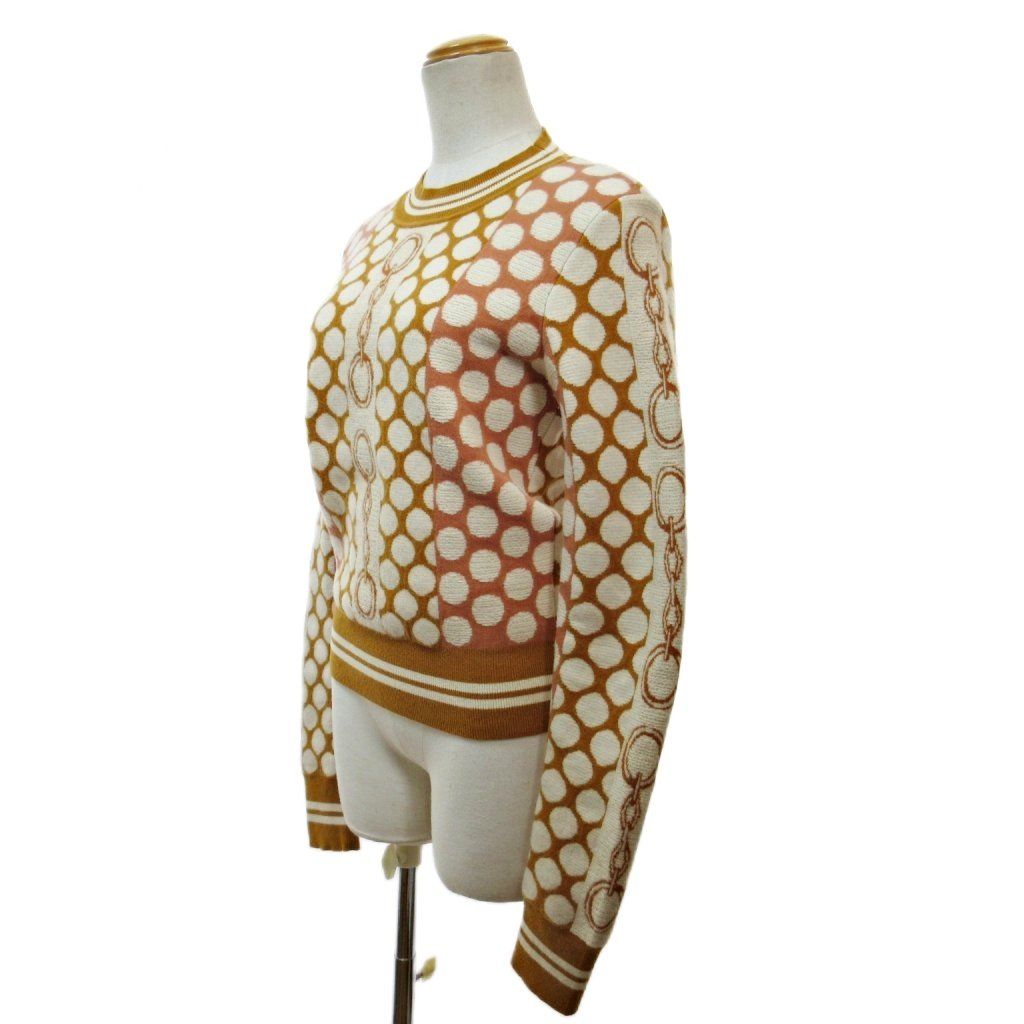 エルメス HERMES d'ancre and d'ancre 長袖 ニット セーター