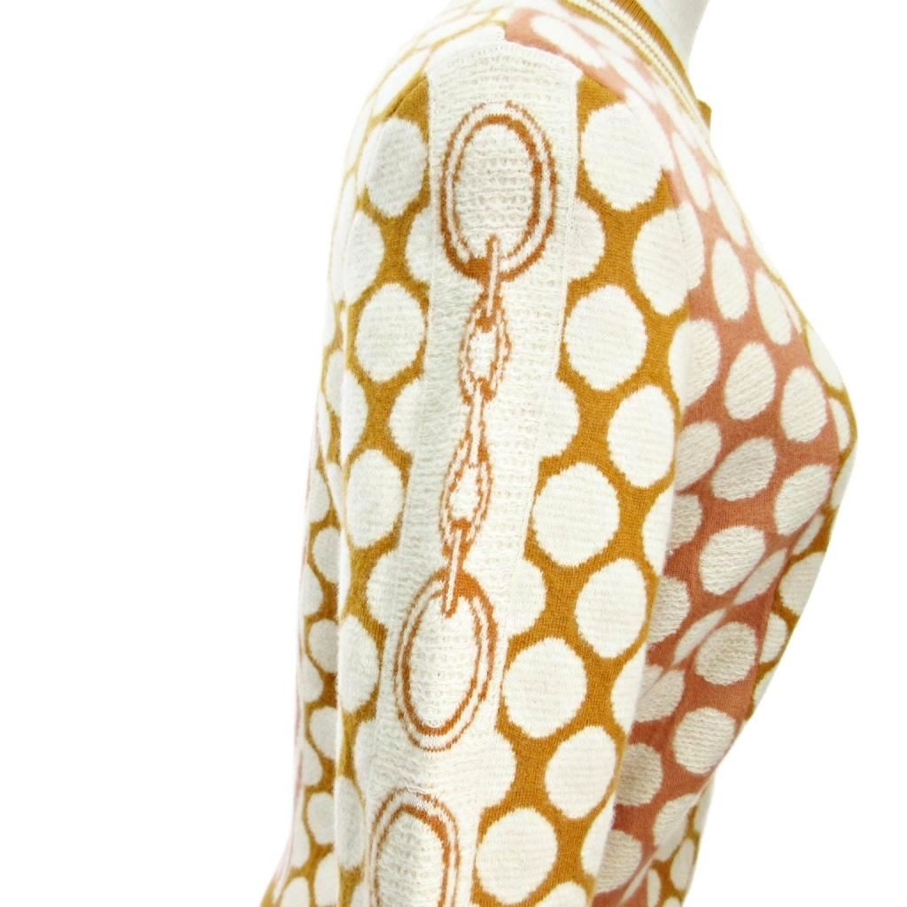 エルメス HERMES d'ancre and d'ancre 長袖 ニット セーター