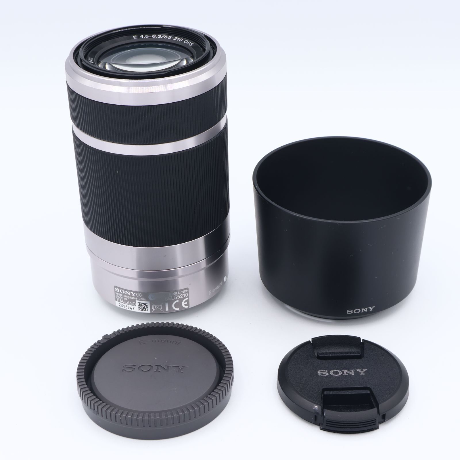 SONY ソニー 望遠ズームレンズ E 55-210mm F4.5-6.3 OSS ソニー E
