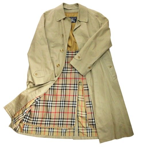 バーバリーズ Burberrys ステン コート ジャケット ウールライナー付き ノバチェック 96 180 ベージュ 1203 MNK 3