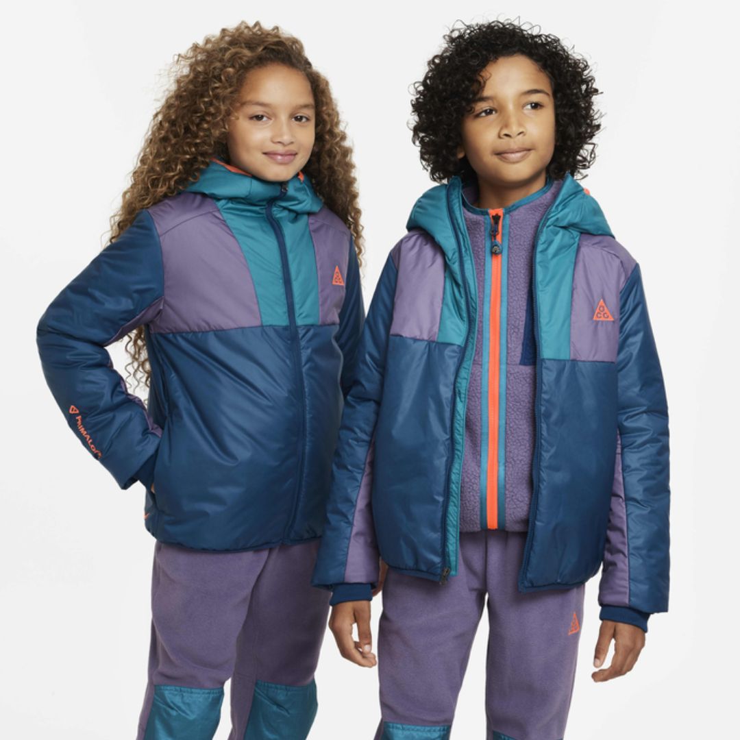 ナイキ ACG KIDS ストームフィット 上下セット セットアップ アウター ジャケット パンツ 中綿ジャケット ダウン ベスト ジャンバー スキー スノーウェア