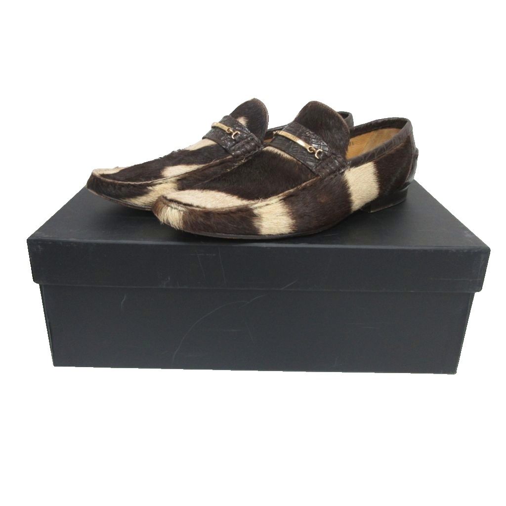 ドルチェ&ガッバーナ ドルガバ DOLCE&GABBANA ヘアー ビットローファー