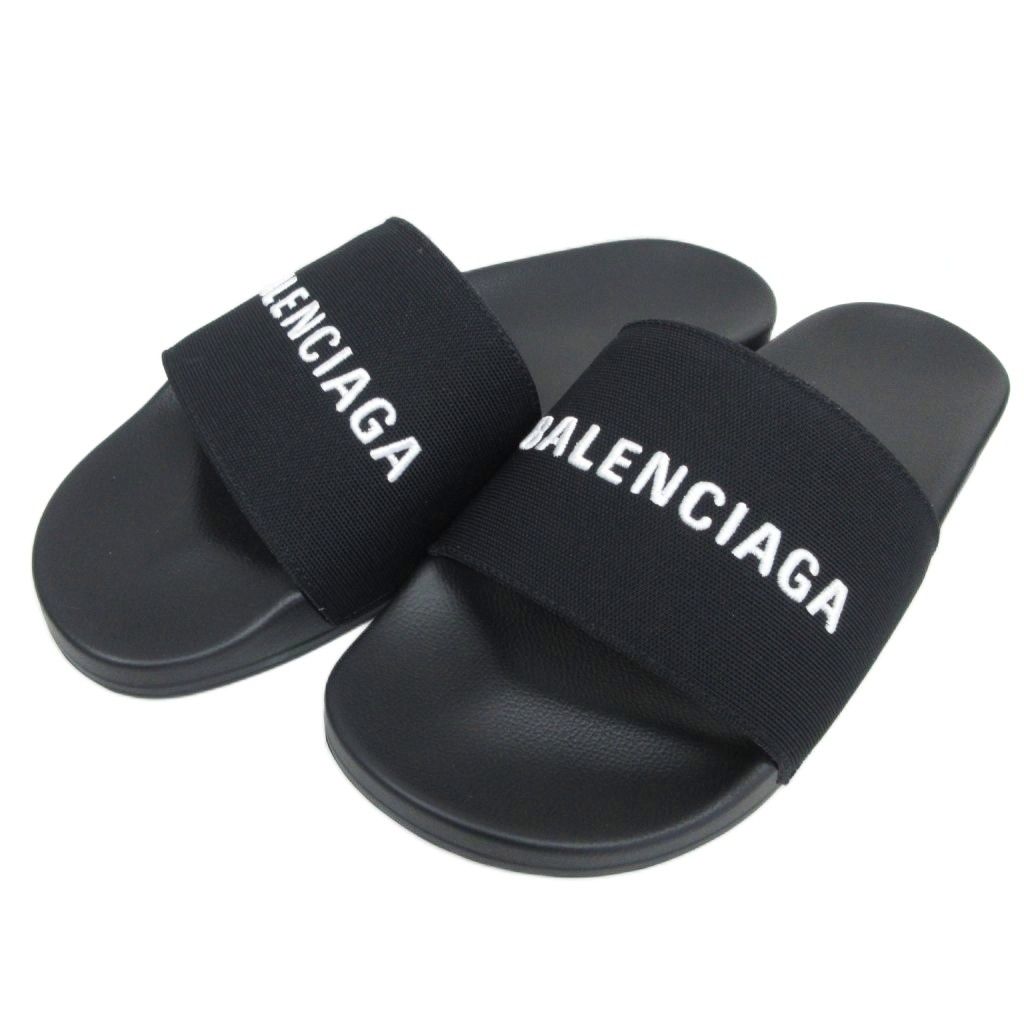 バレンシアガ BALENCIAGA POOL SLIDE SANDAL プール スライドサンダル