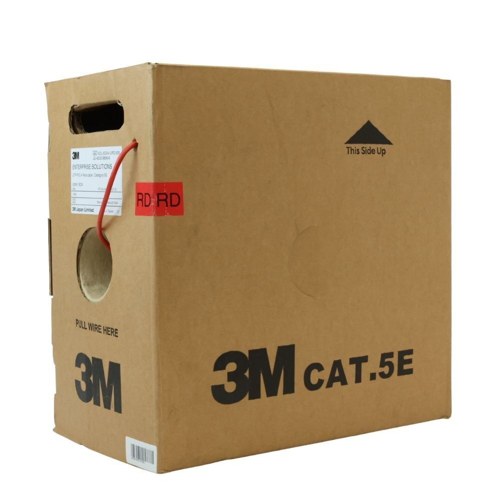 LANケーブル 3 MCat 5 E 305 m 赤 配送不可 併 KG