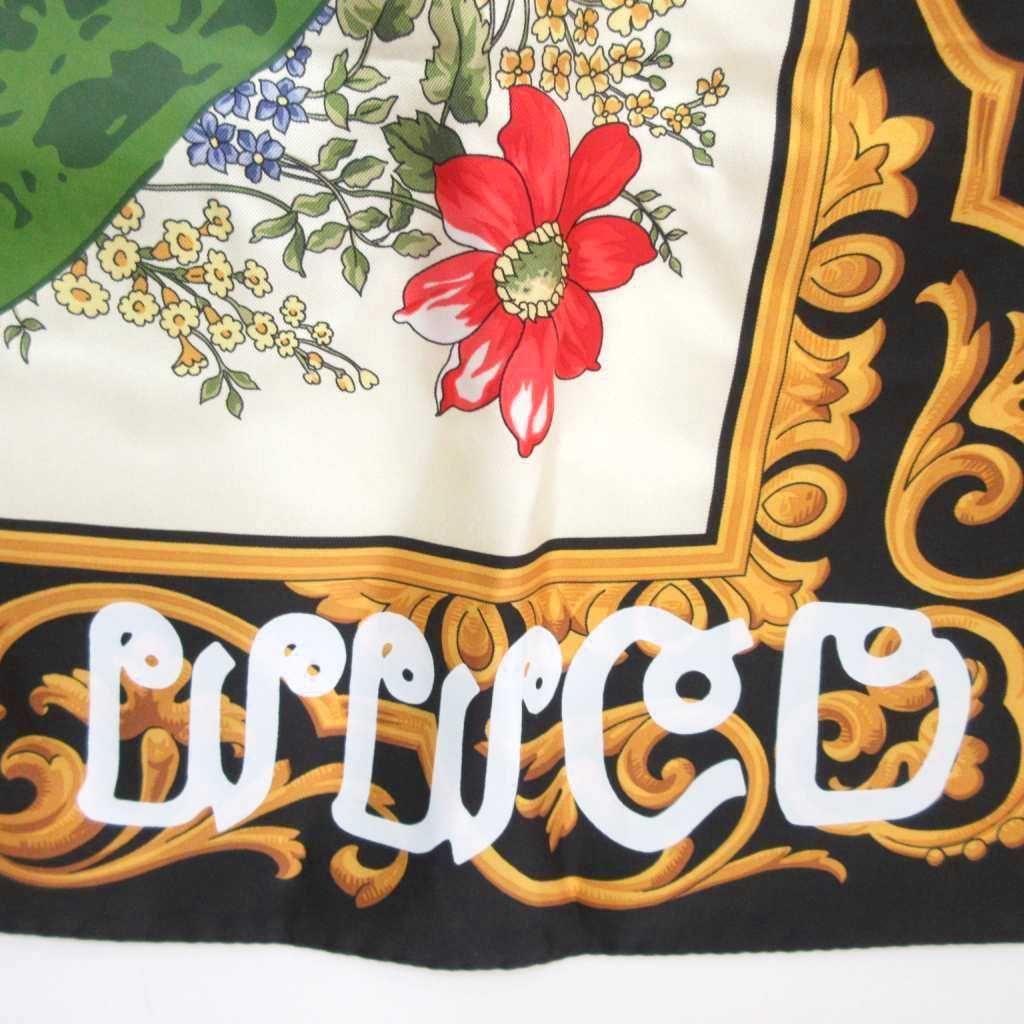 ジュンヤワタナベマン JUNYA MAN × カクタスプラント フリーマーケット 25 SS CPFM Silk Print D Scarf コラボ スカーフ シルク 大判 マルチ WO-K 401 ハンカチ 小物 メンズ