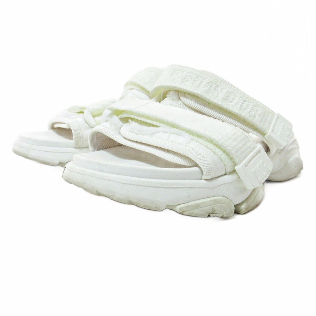 【中古】クリスチャンディオール Christian Dior D-WANDER Dワンダー 2022 サンダル ベルクロ ロゴ 35 22cm 1203 クリスチャンディオール Christian Dior D-WANDER Dワンダー 2022
