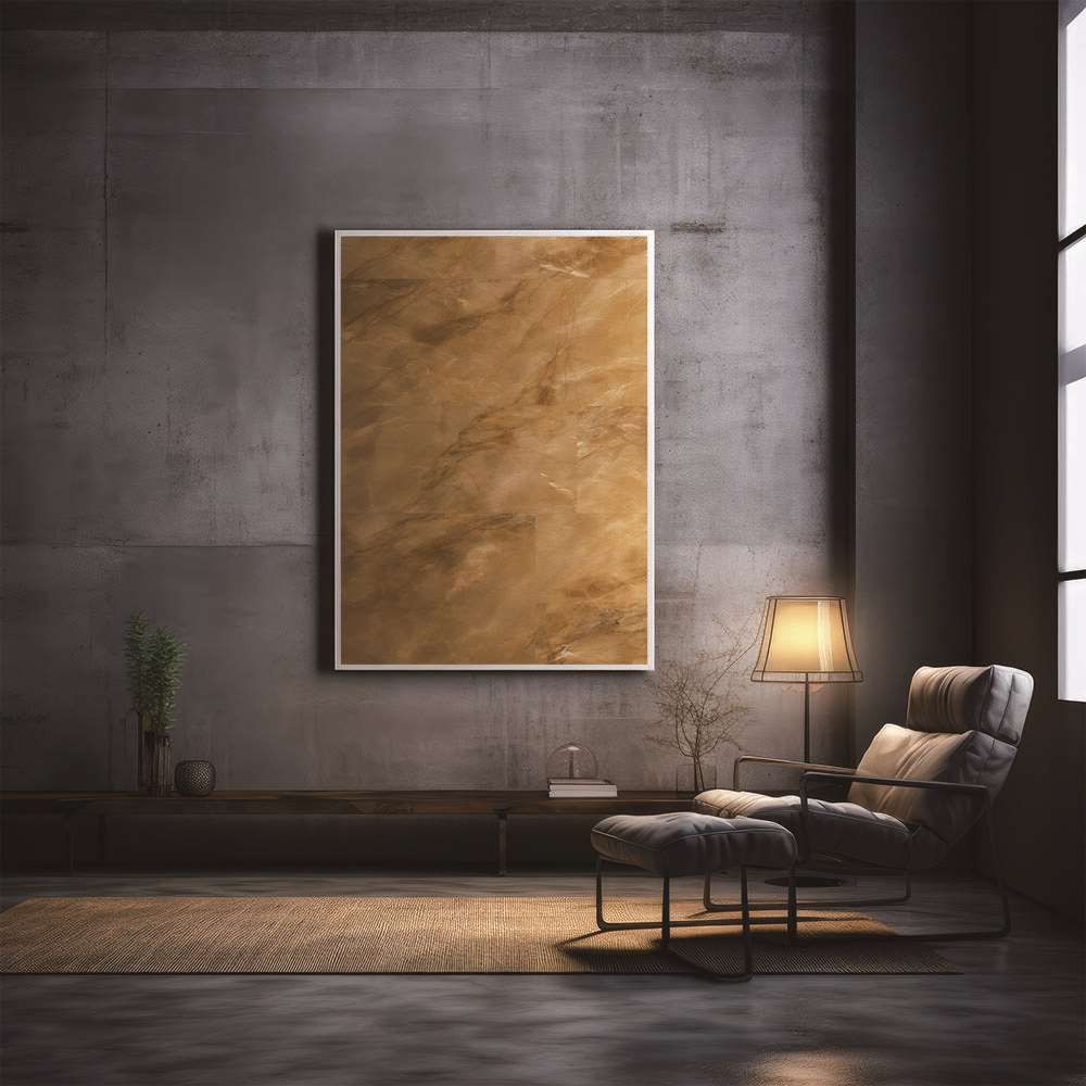 B4サイズ（約25x36cm）】【lh-poster-1987】【フレーム付き】ストーン