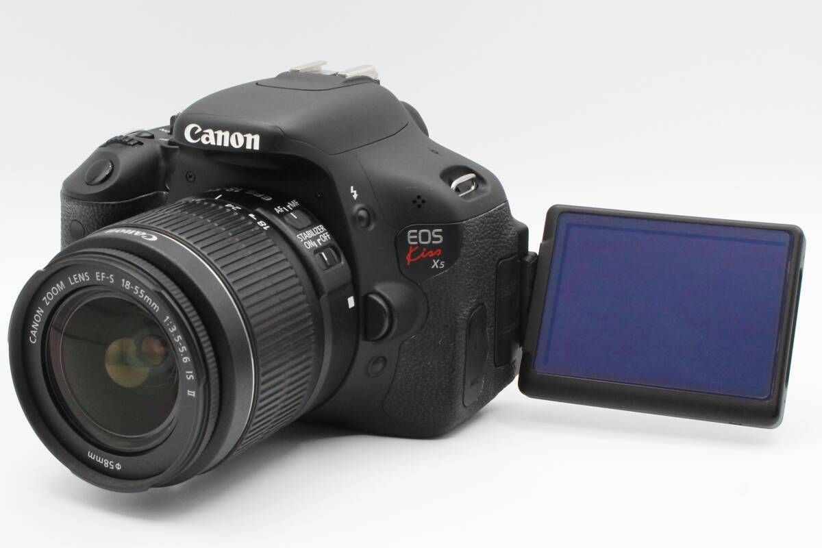 極上品☆《ショット数12492回 》キヤノン Canon EOS kiss X5 レンズ