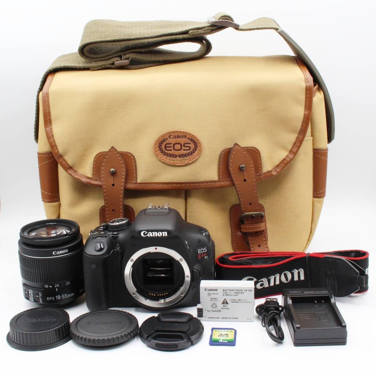 極上品☆《ショット数12492回 》キヤノン Canon EOS kiss X5 レンズ