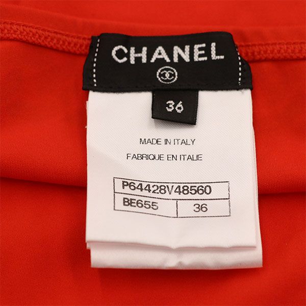 チェーン柄 ワンピース