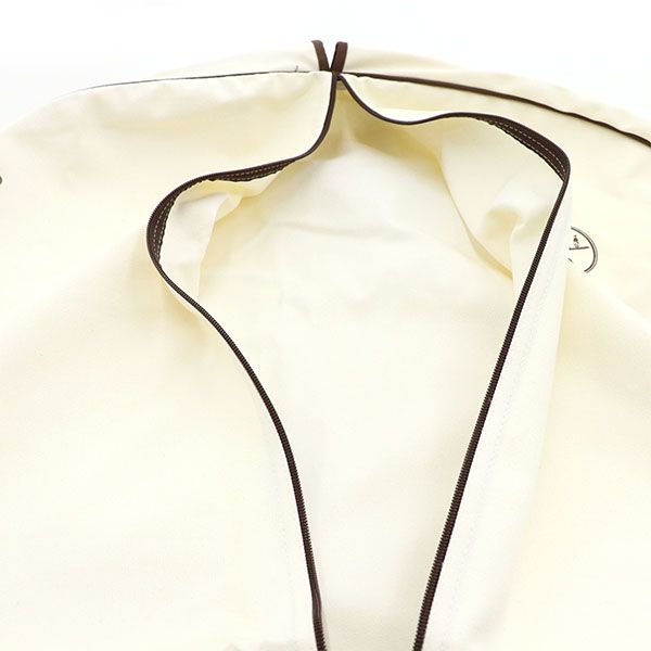 エルメス HERMES コートカバー ガーメントカバー ハンドル付き オフ