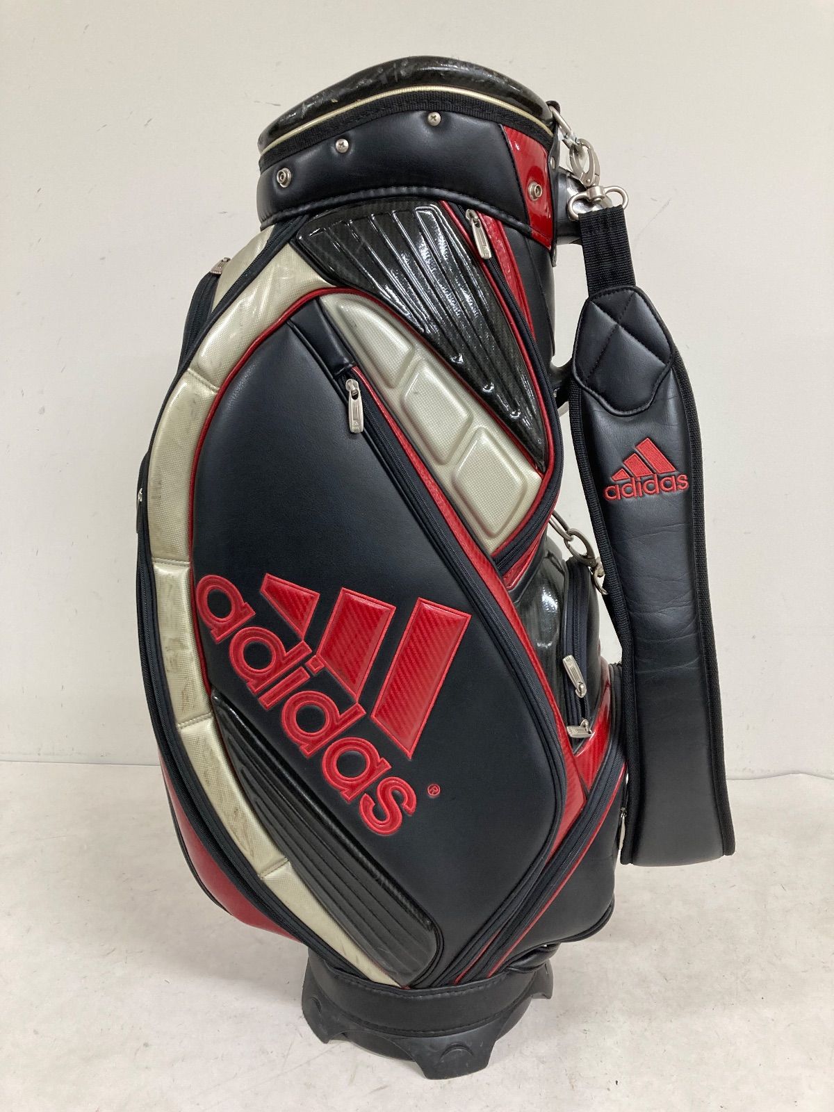 送料無料☆adidas アディダス☆キャディバッグ キャディバック ゴルフ