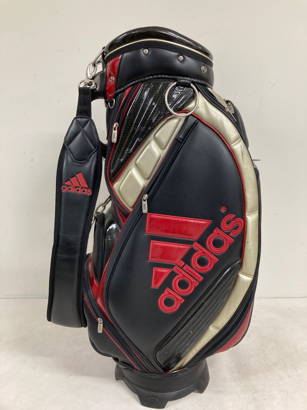送料無料☆adidas アディダス☆キャディバッグ キャディバック ゴルフ