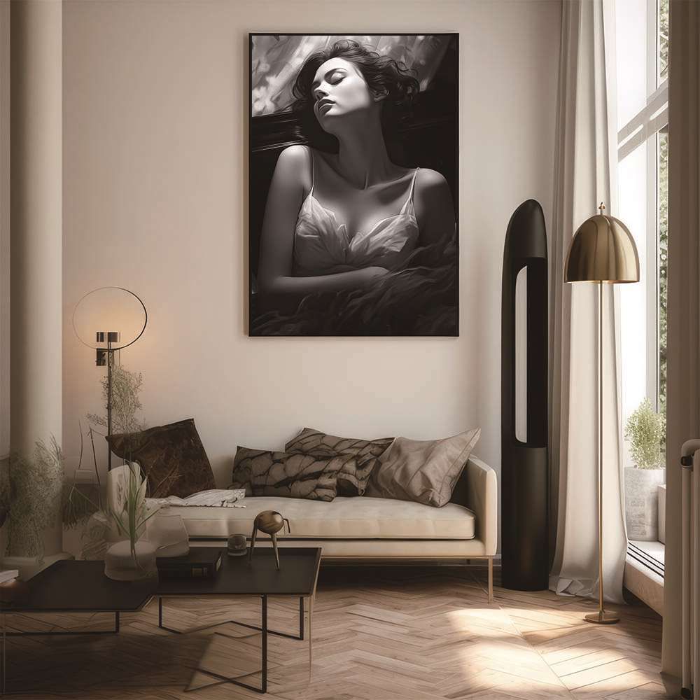 B1サイズ（約73x103cm）】【lh-poster-2003】【フレーム付き】ガールズ