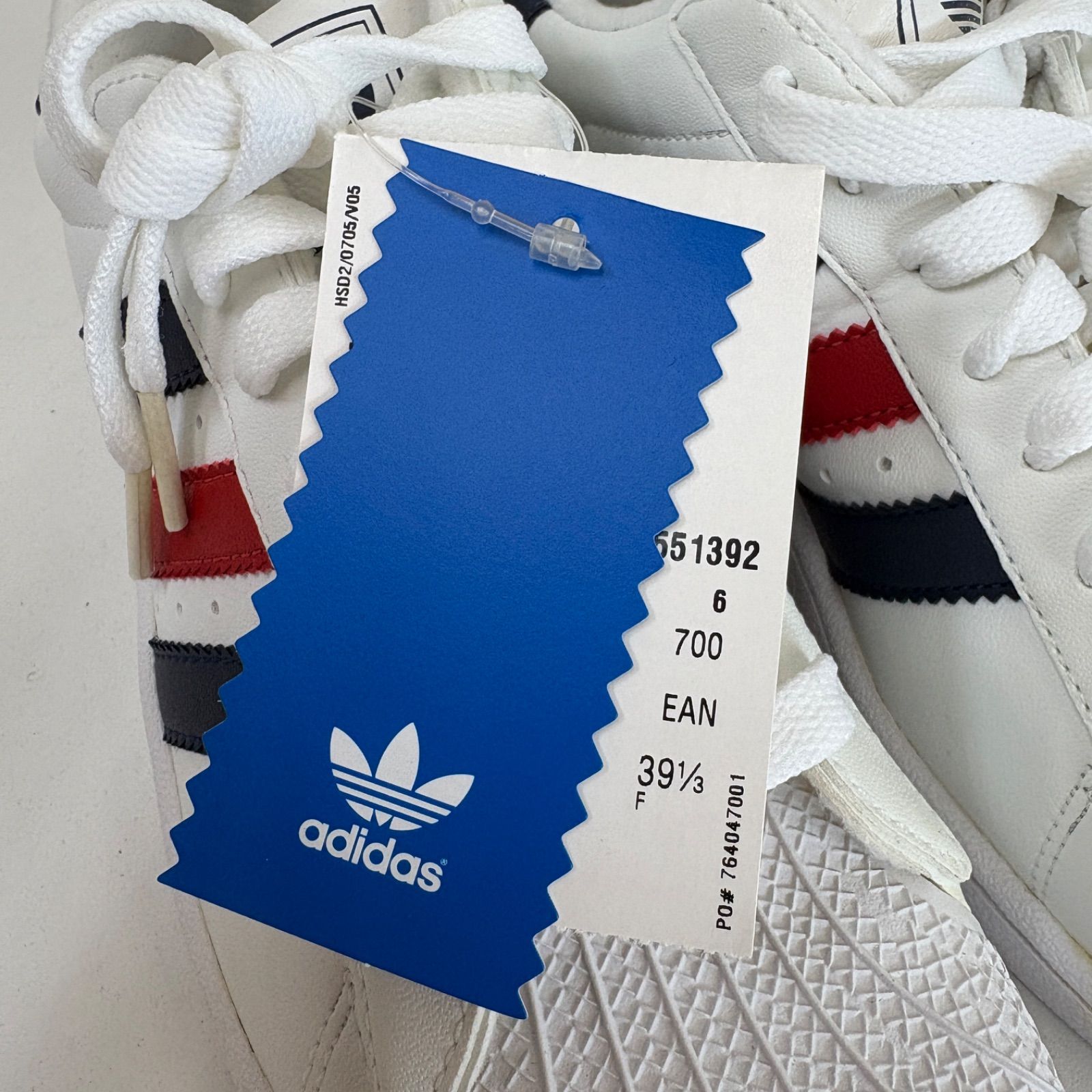 adidas】スーパースターⅡ K 551392 スニーカー 未使用 ホワイト 