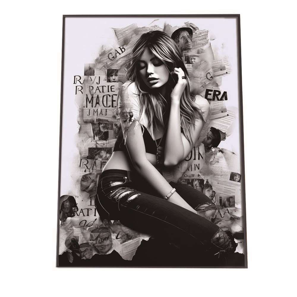 B1サイズ（約73x103cm）】【lh-poster-2005】【フレーム付き】ガールズ