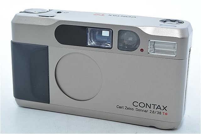 500☆美品・箱付き！☆コンタックス Contax T2 チタンクローム Carl