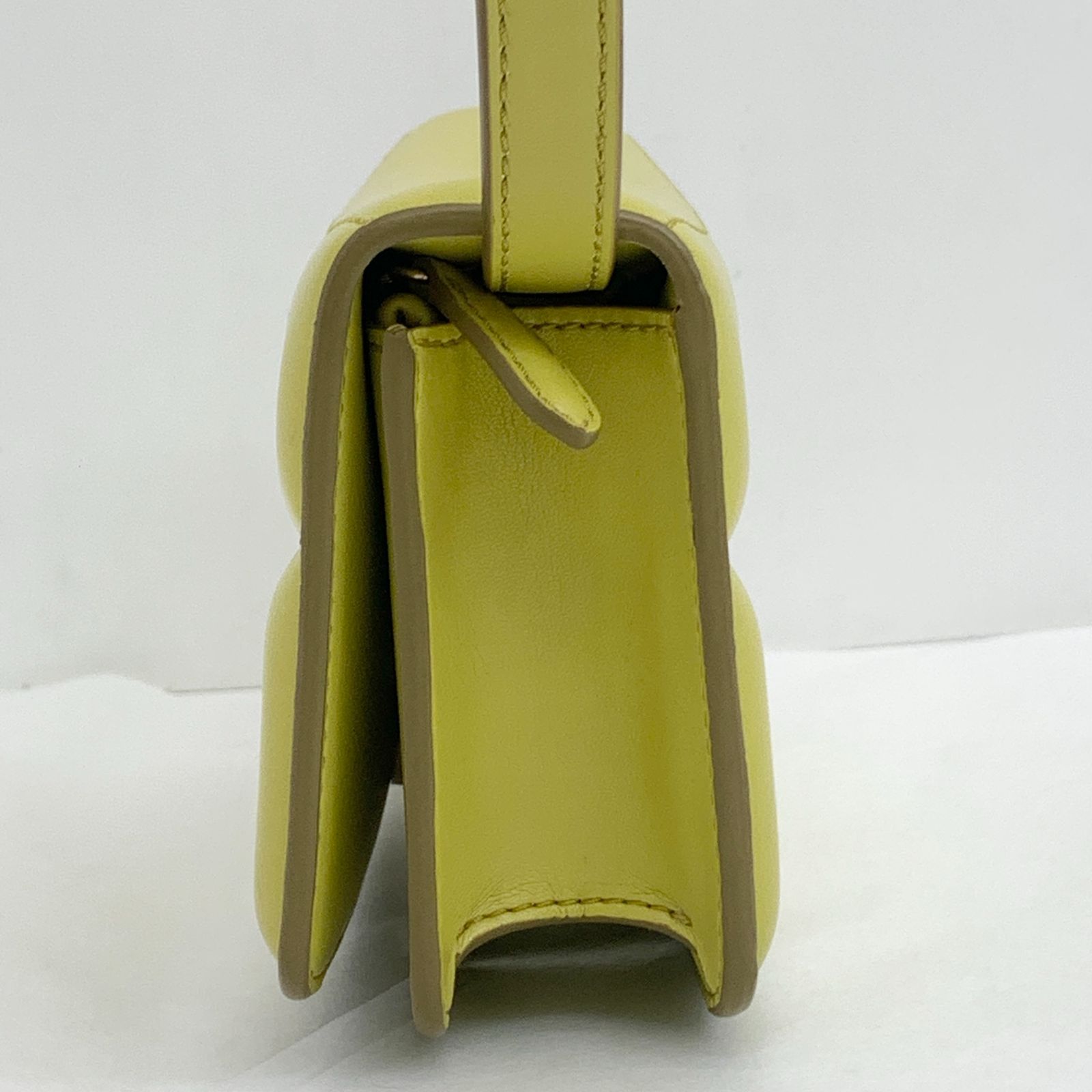 ステラマッカートニー STELLA McCARTNEY S-Wave レザー イエロー 黄色