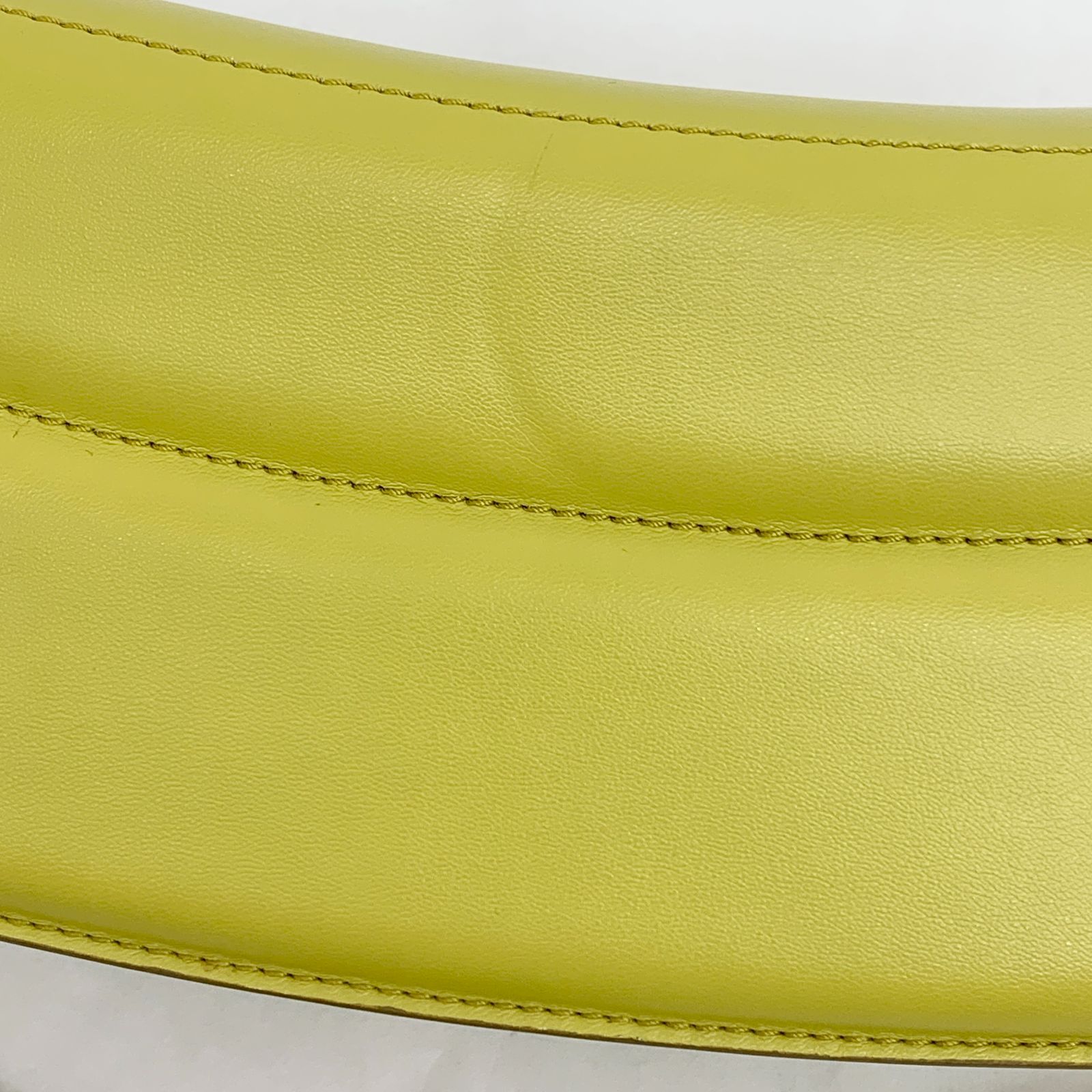 ステラマッカートニー STELLA McCARTNEY S-Wave レザー イエロー 黄色