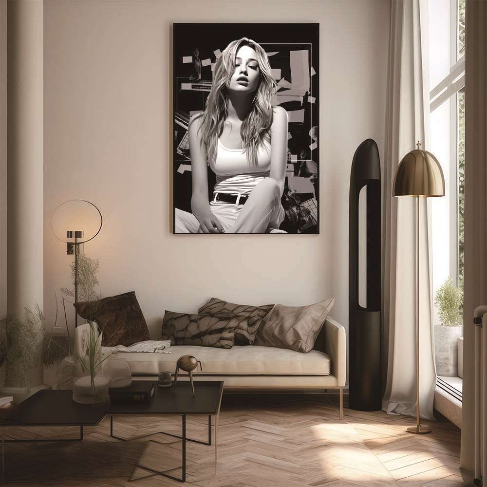 B4サイズ（約25x36cm）】【lh-poster-2017】【フレーム付き】ガールズ