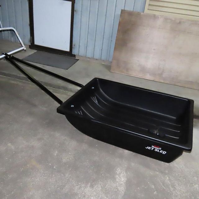 大型ソリ用 ジェットスレッド けん引 ヒッチ ロング Jet Sled Universal Heavy Duty Hitch 狩猟 釣り 運搬 バギー スノーモービル 牽引