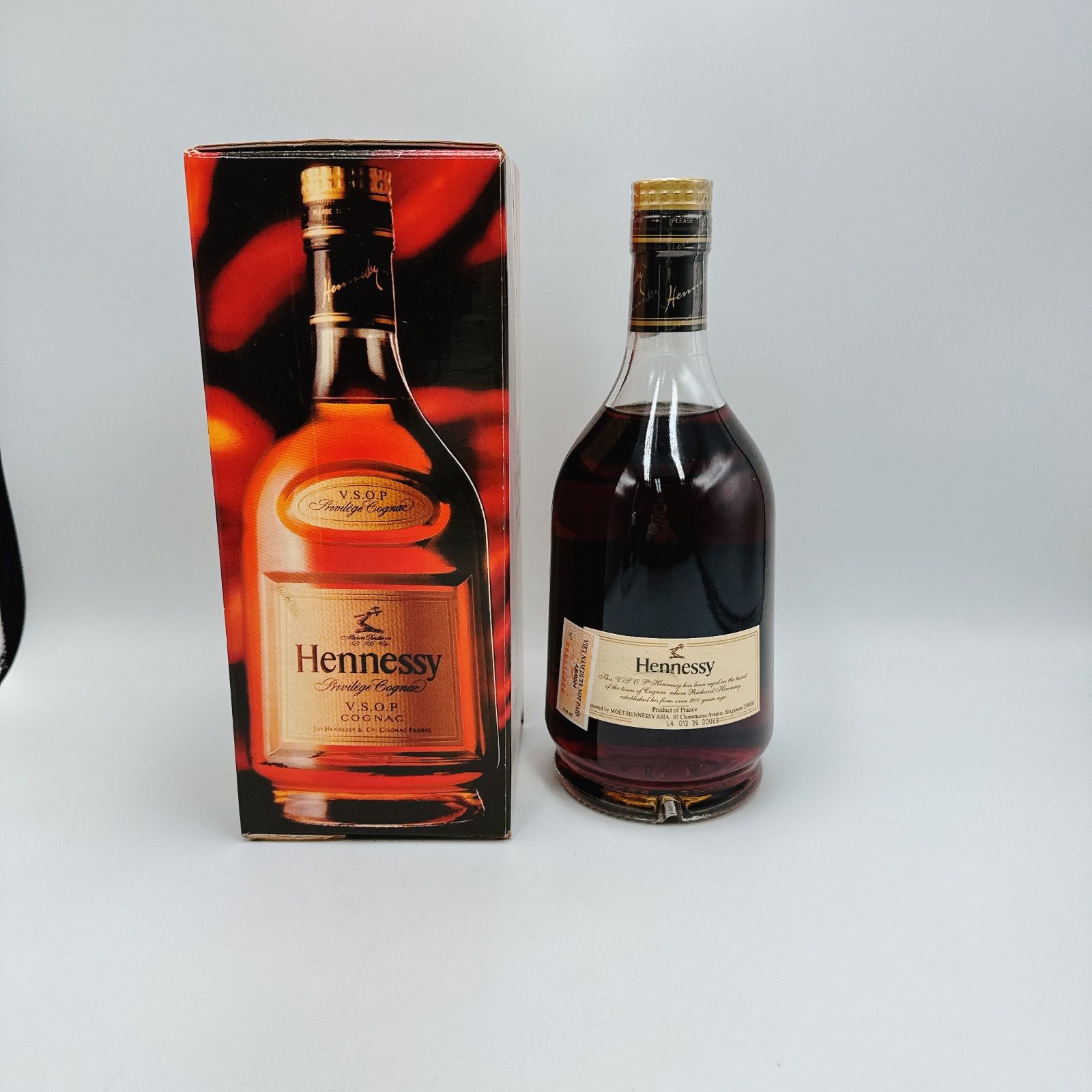 未開栓　Hennessy VSOP ブランデー　ボックス入り 未開栓】Hennessy VSOP COGNAC 700ml ブランデー 箱付き - メルカリ