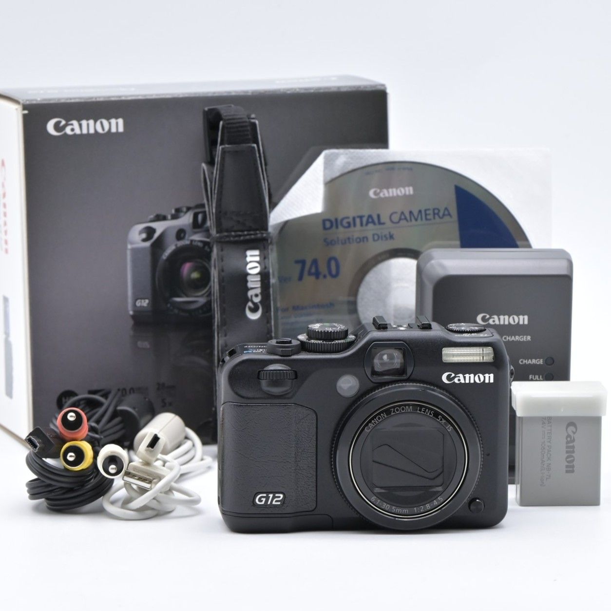 Canon キヤノン PowerShot G12 コンパクトデジタルカメラ【中古