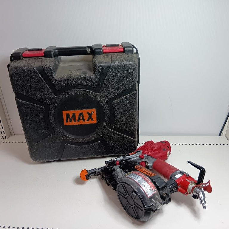 MAX マックス ねじ打ち機 HV-R 41 G 4 レッド 程度C 本体のみ 高圧 キズ有