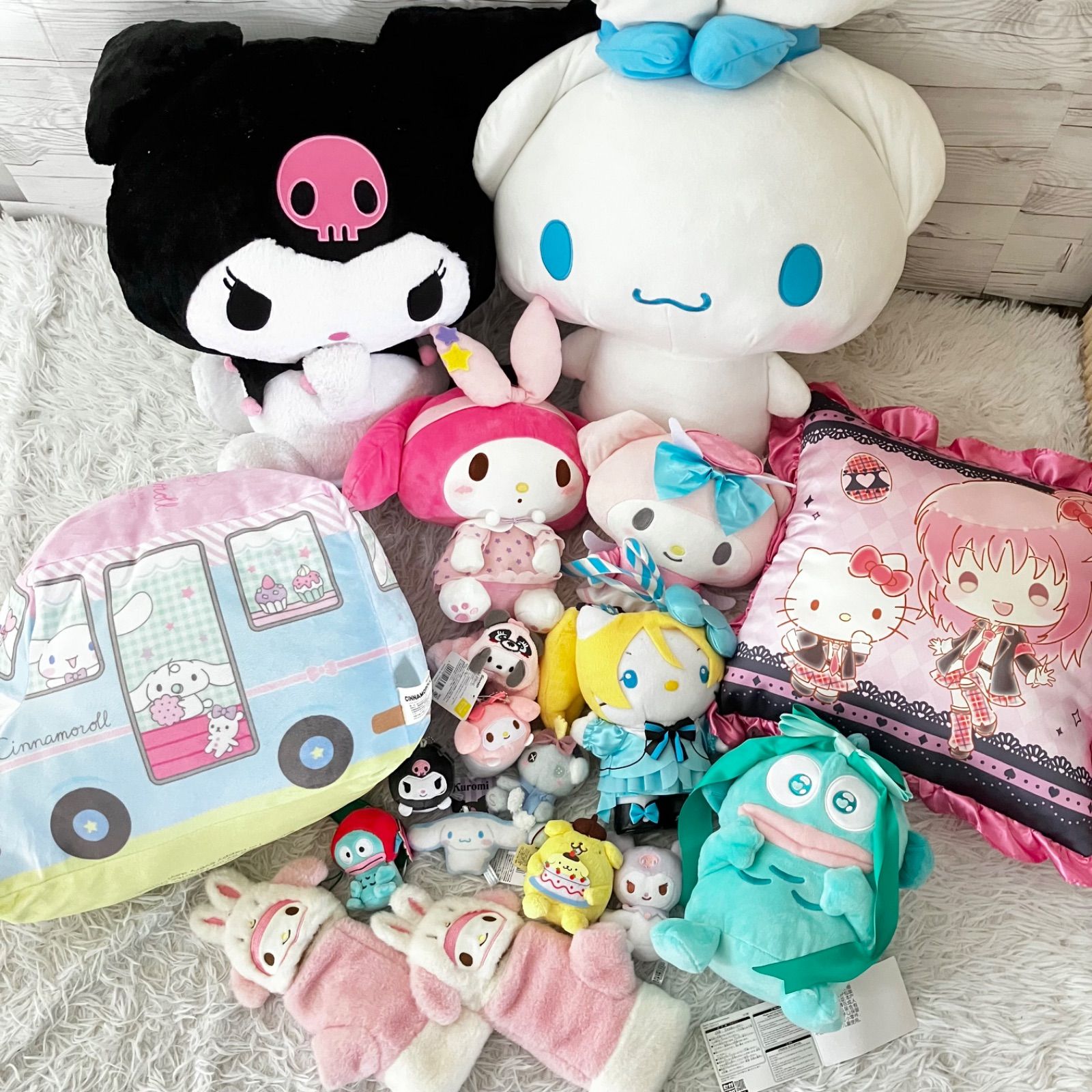 サンリオ クロミ シナモロール 17点セット ぬいぐるみ 大量まとめ売り