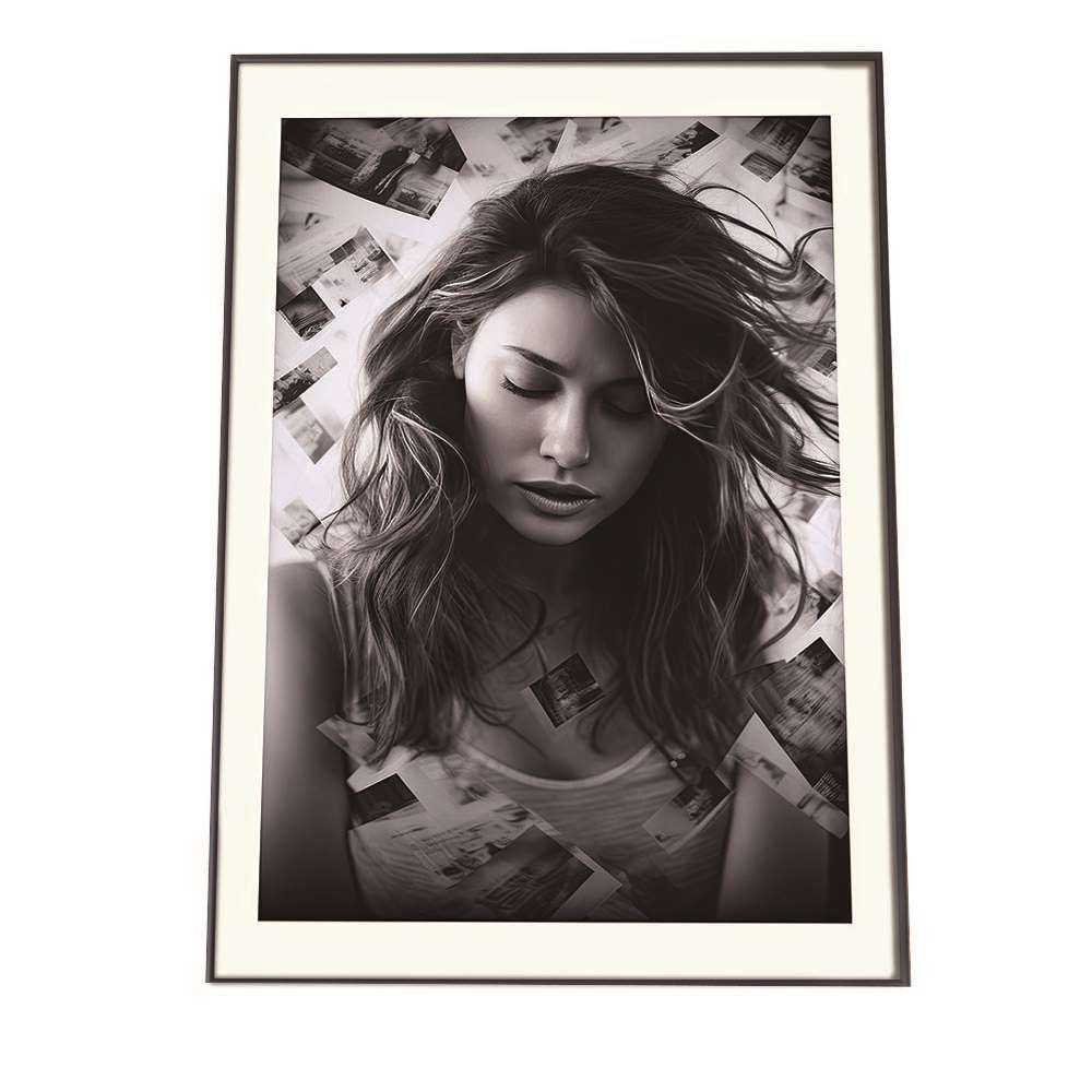 A4サイズ（約21x30cm）】【lh-poster-2067】【フレーム付き】ガールズ