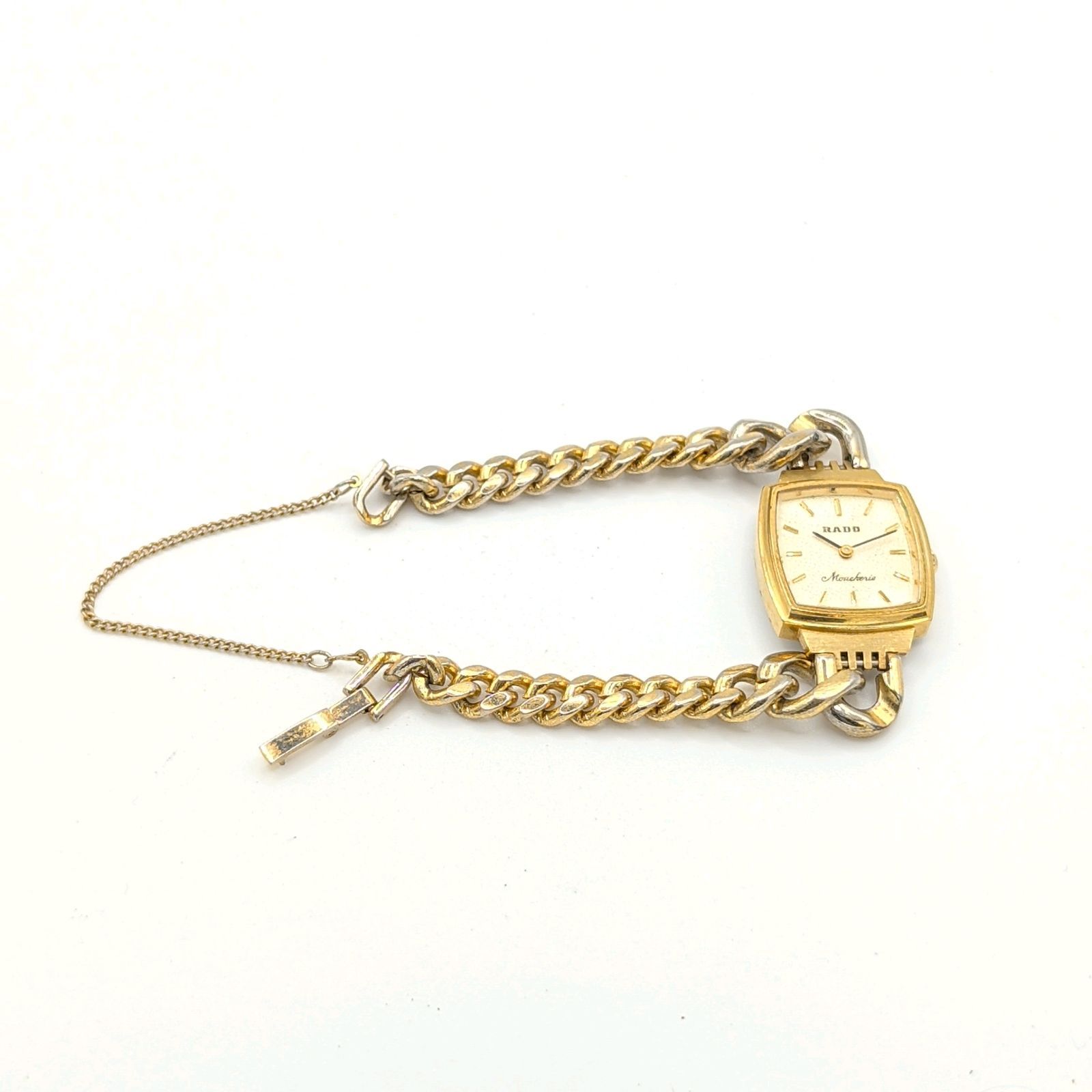 RADO Mon Cherie Watch Hand-Winding Ladies Gold Square Y2K 00S