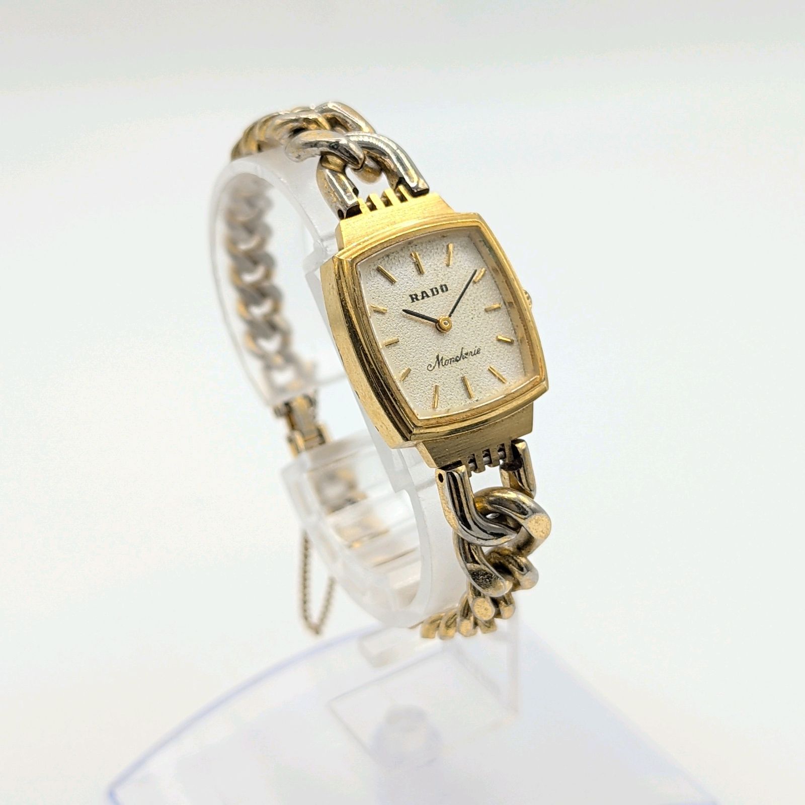 RADO Mon Cherie Watch Hand-Winding Ladies Gold Square Y2K 00S
