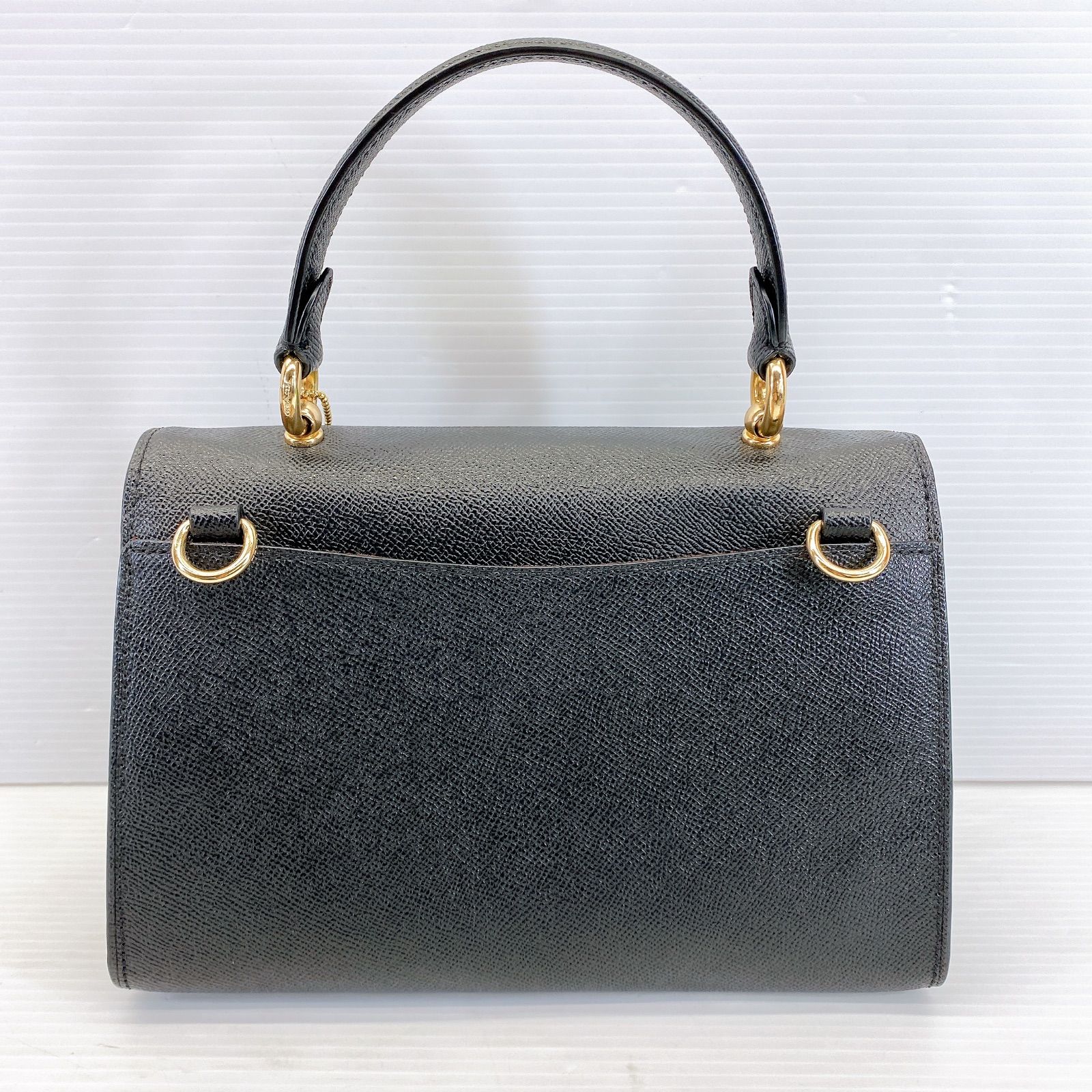 □ COACH コーチ レザー 2Way ハンドバッグ ショルダーバッグ F76618 