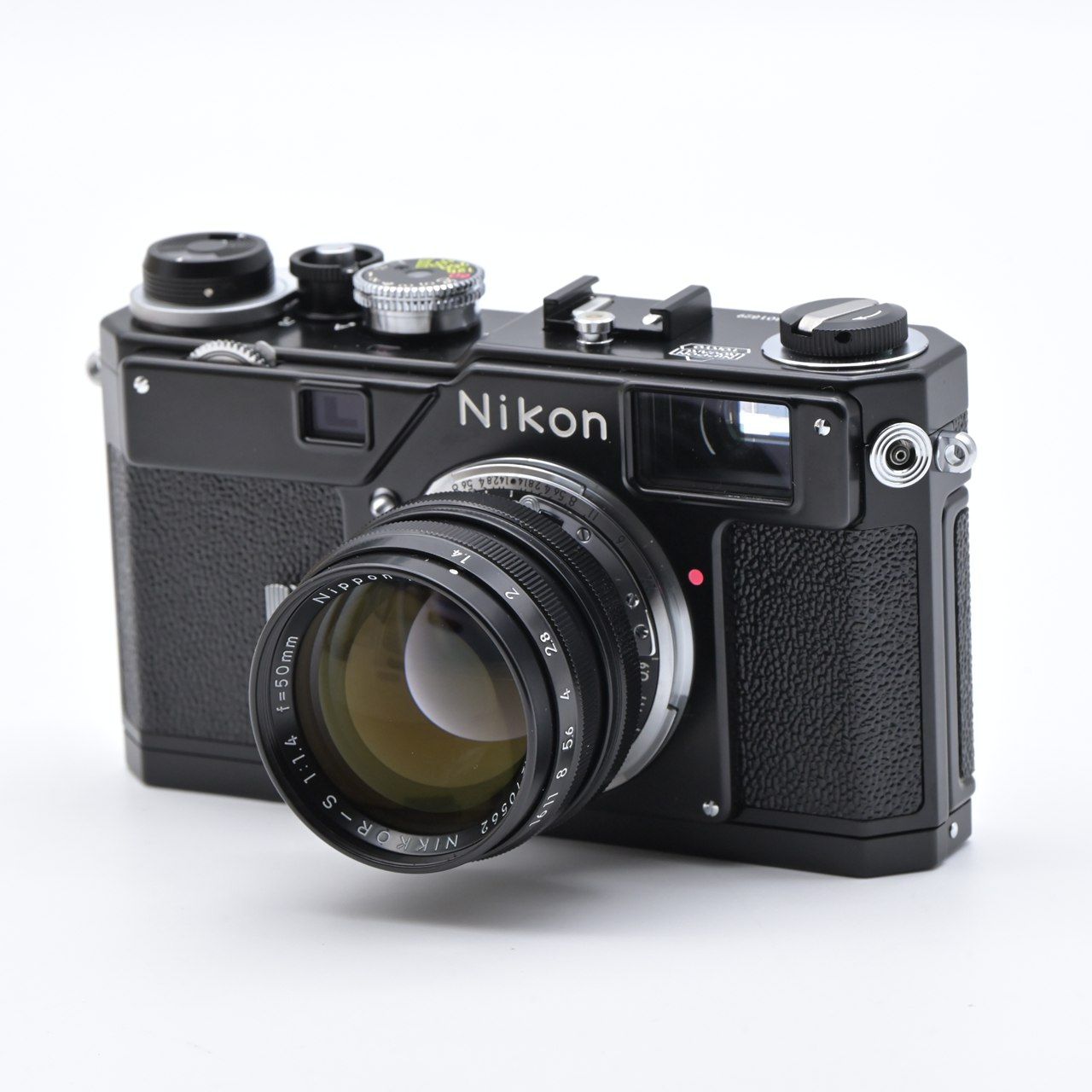 ニコン未使用S3ブラックリミテッドエディション WニッコールS50mmf1.4付 e6c88e75c8430bc521f3915dec837a