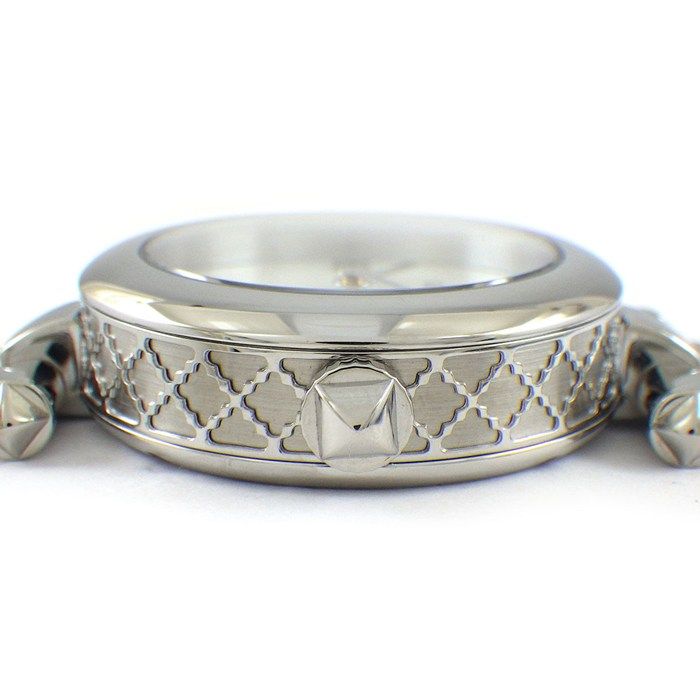 グッチ GUCCI 腕時計 ディアマンティッシマ 141.5 ホワイトシェル文字盤 SS クオーツアナログ