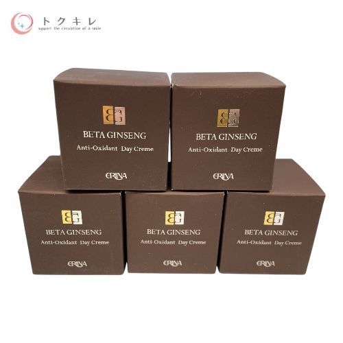 トクキレ ERINA エリナ ベータジンセン AO デイクリーム 保湿クリーム 30 g 5点セット 乾燥 ハリが気になる方