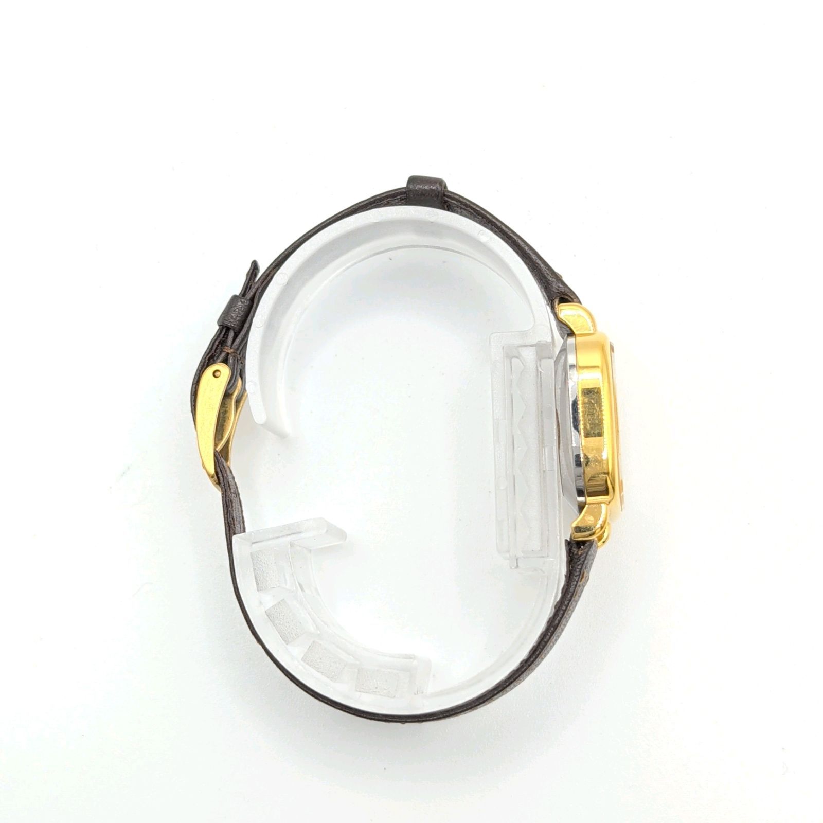 LONGINES Watch Hand-Winding Ladies Gold Dial Square Y2K 00S