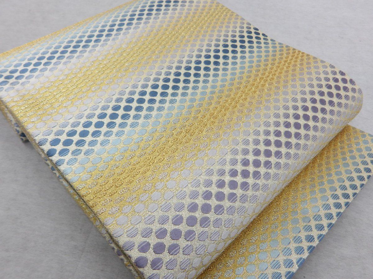 P 41158 宅間雄三郎 超モダン 袋帯 ♥仕立て上がり品 t