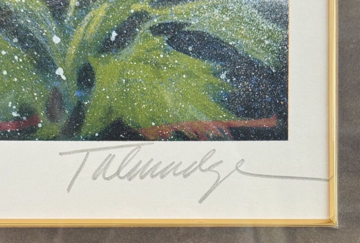 ジェームス・タルマージ「サンタモニカサンセット」 シルクスクリーン