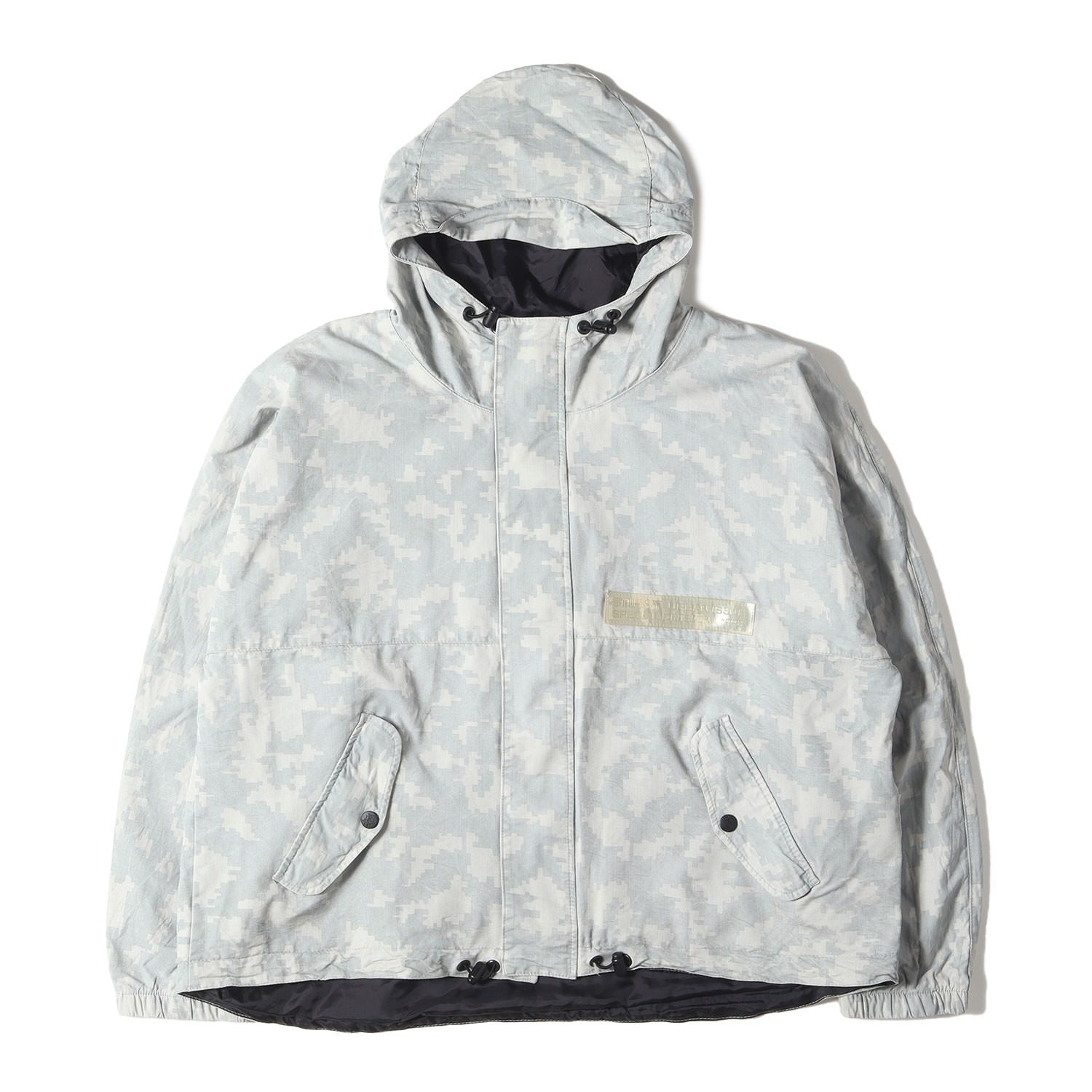 STUSSY ステューシー ジャケット サイズ:XL 00s デジカモ柄 ミリタリー 
