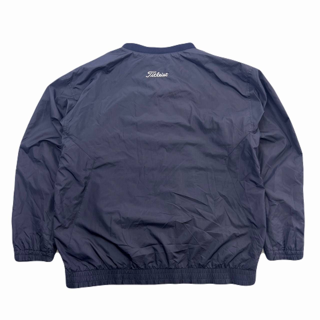 タイトリスト プルオーバー メンズ L チャコールブラック ナイロン