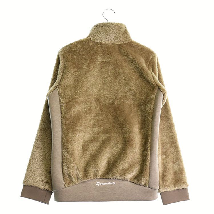 です テーラーメイド｜レディース｜Ｍ｜長袖ボアブルゾン｜ベージュ系｜秋冬｜ ゴルフ用品