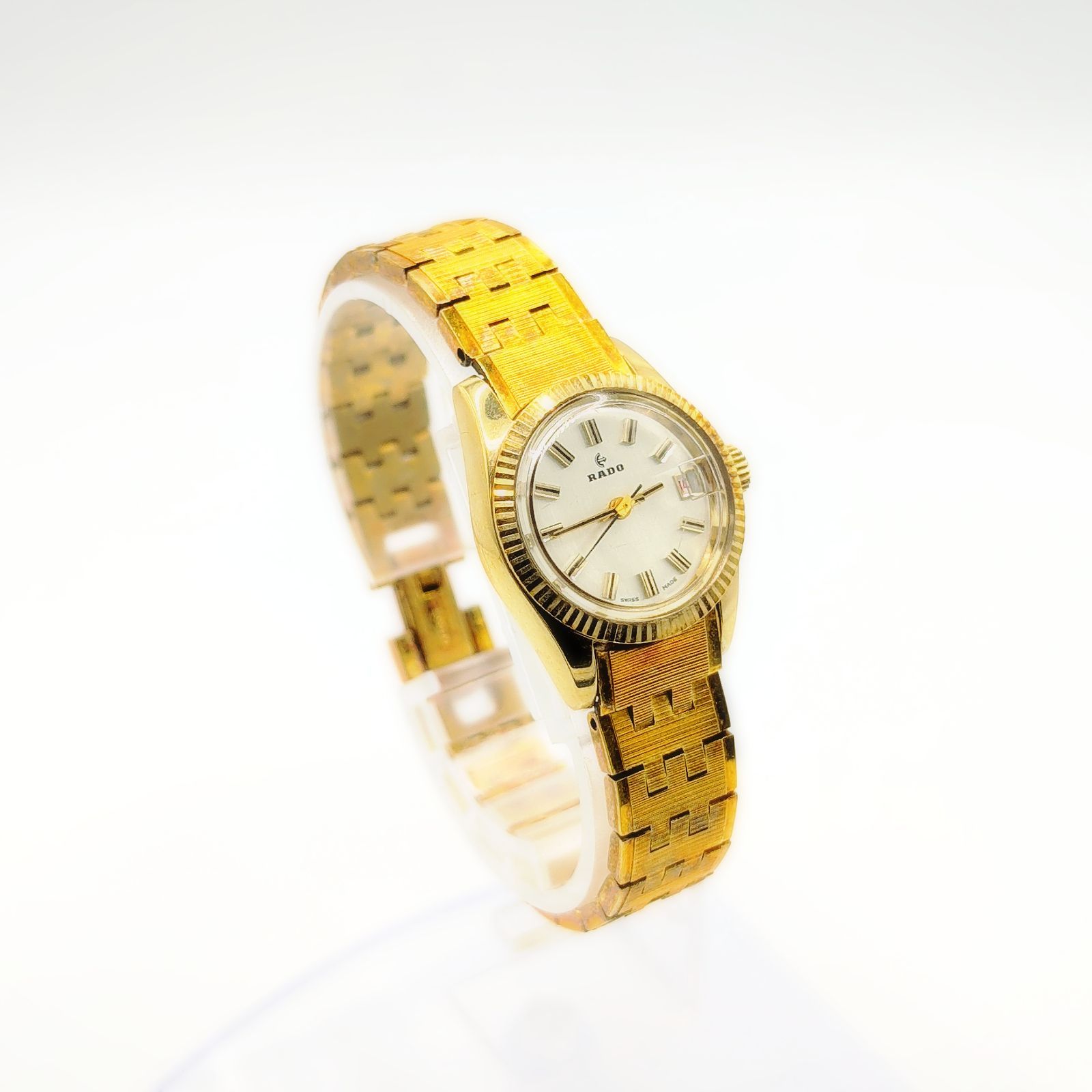 RADO Watch Hand-Winding Ladies Gold Y2K 00S Vintage Not Working