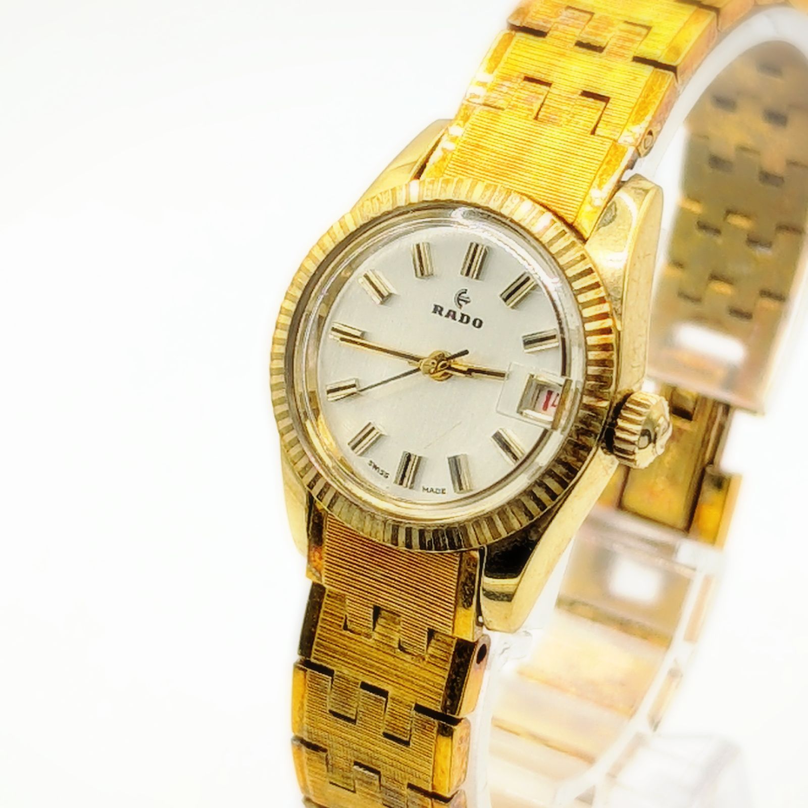RADO Watch Hand-Winding Ladies Gold Y2K 00S Vintage Not Working