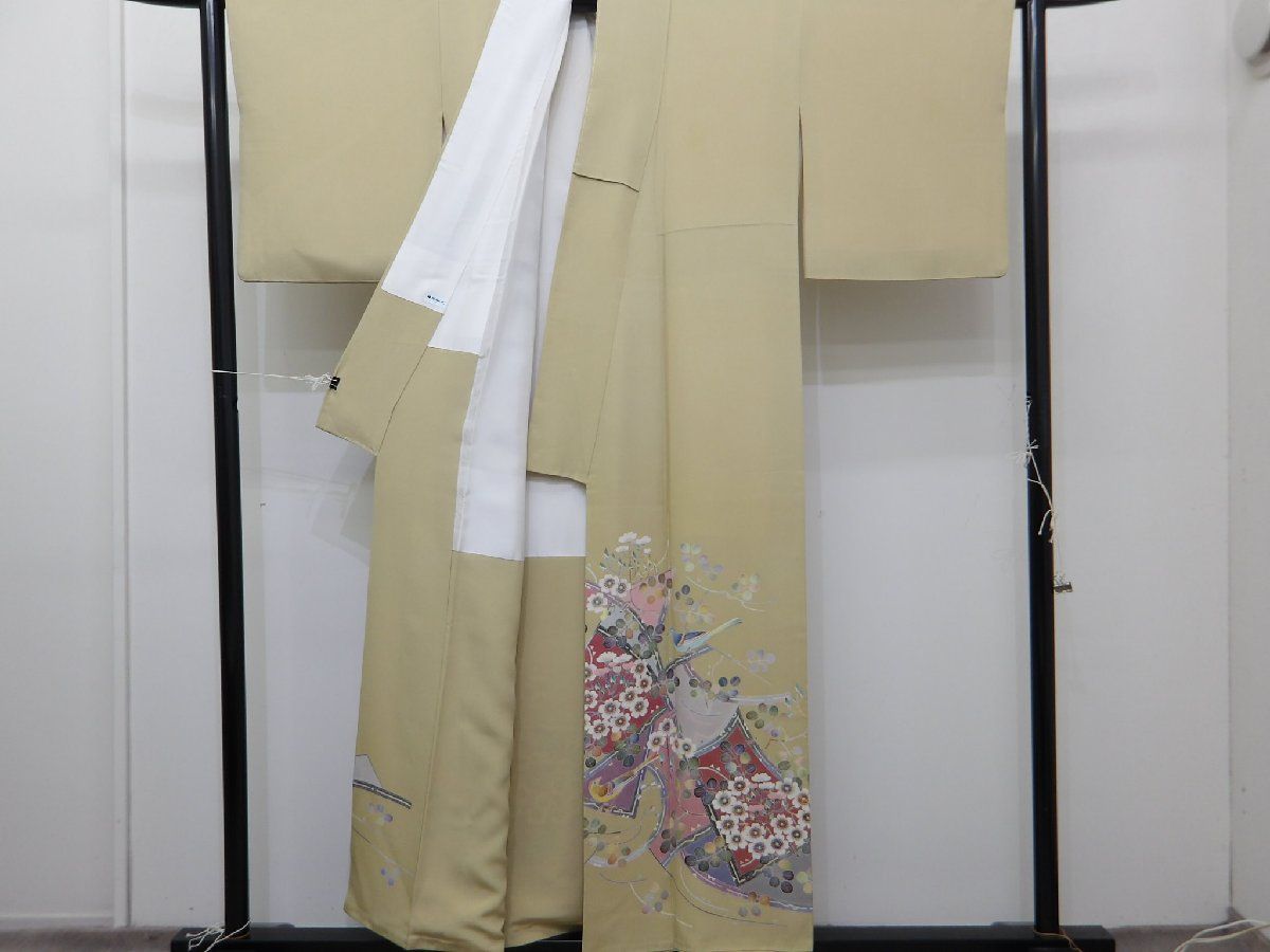 P 41166 中町博志 作 本加賀友禅 色留袖 袷 t