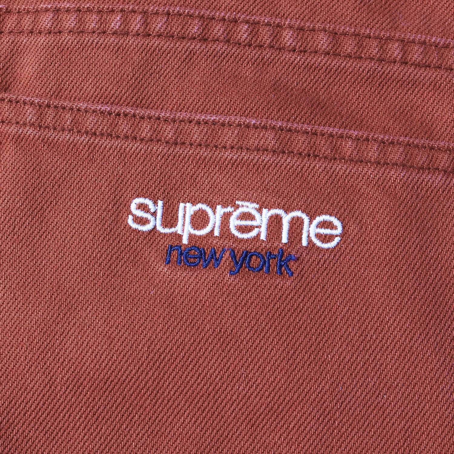 美品 Supreme シュプリーム パンツ サイズ:32 23SS クラシックロゴ刺繍 
