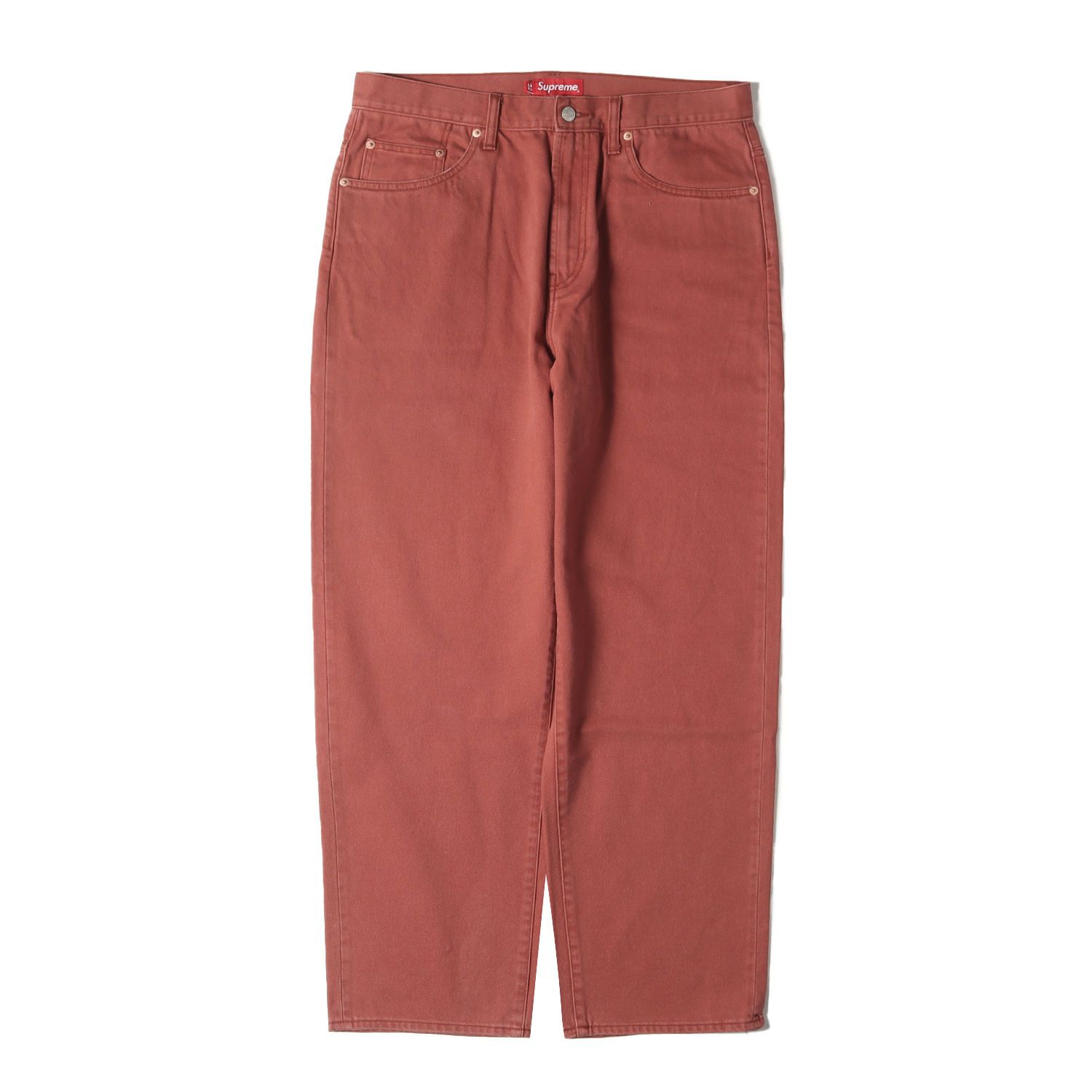 Supreme シュプリーム パンツ サイズ:32 23SS クラシックロゴ刺繍 バギー デニムパンツ Baggy Jean ラスト ボトムス ズボン ジーンズ ジーパン【メンズ】【中古】【美品】【K4233】 美品 Supreme シュプリーム パンツ サイズ:32 23SS クラシックロゴ刺繍