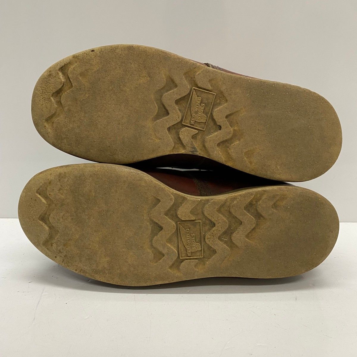  レッドウィング RED WING 90 s 四角犬タグ IRISH SETTER サイズ不明 メンズ靴 ブーツ ワーク ブラウン cmサイズ 201 shoes 1590 VB ワークブーツ ブーツ 革靴