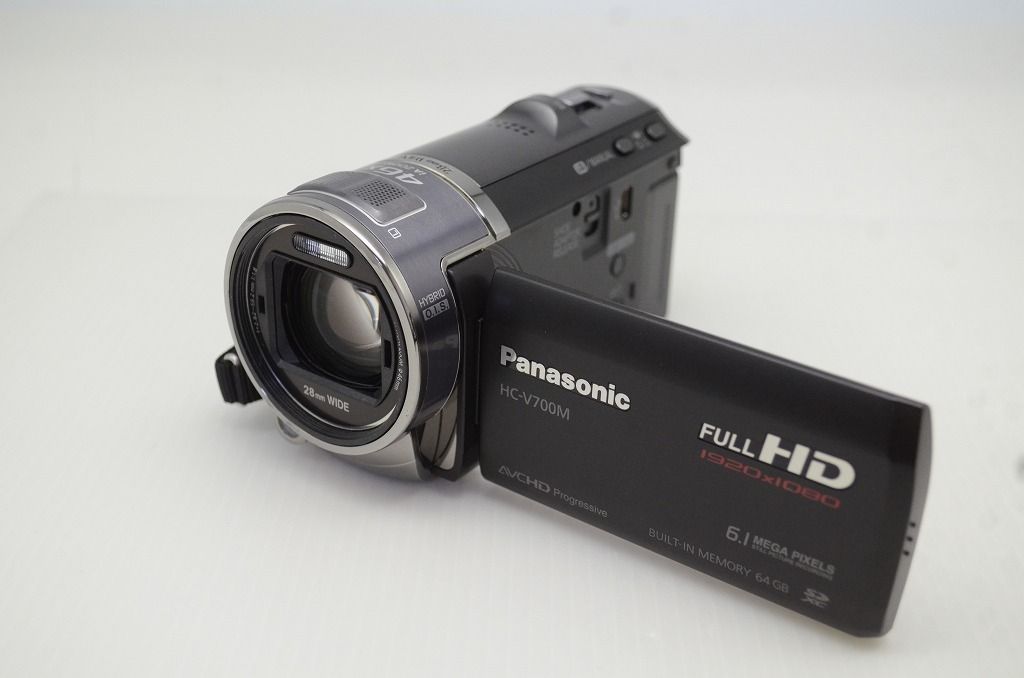 良品 Panasonic パナソニック HC-V700M デジタルビデオカメラ ブラック